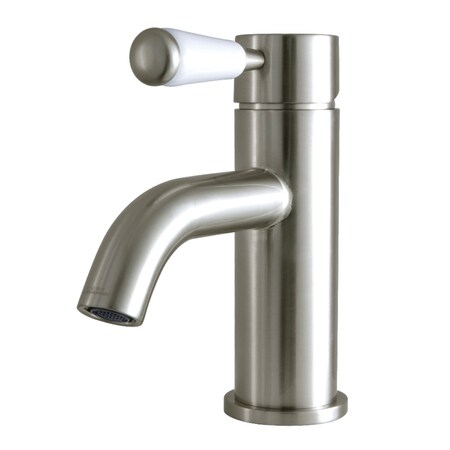 Fauceture LS8228DPL Paris Single-Handle Bathroom Faucet W/ Push Pop-Up, Nickel LS8228DPL